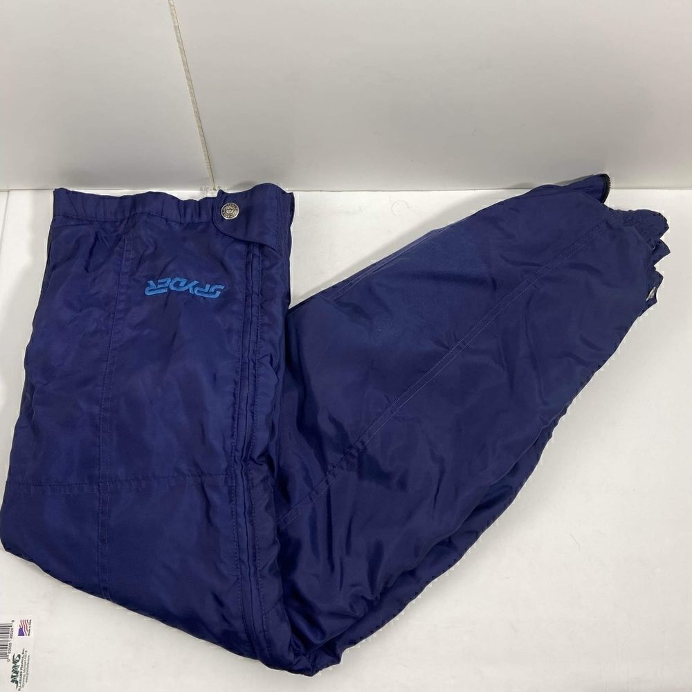 SPYDER boys girls  Us 18 navy ski  snowboard pants RN 64902 CA 34456